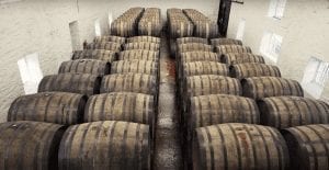 Scottish whisky casks