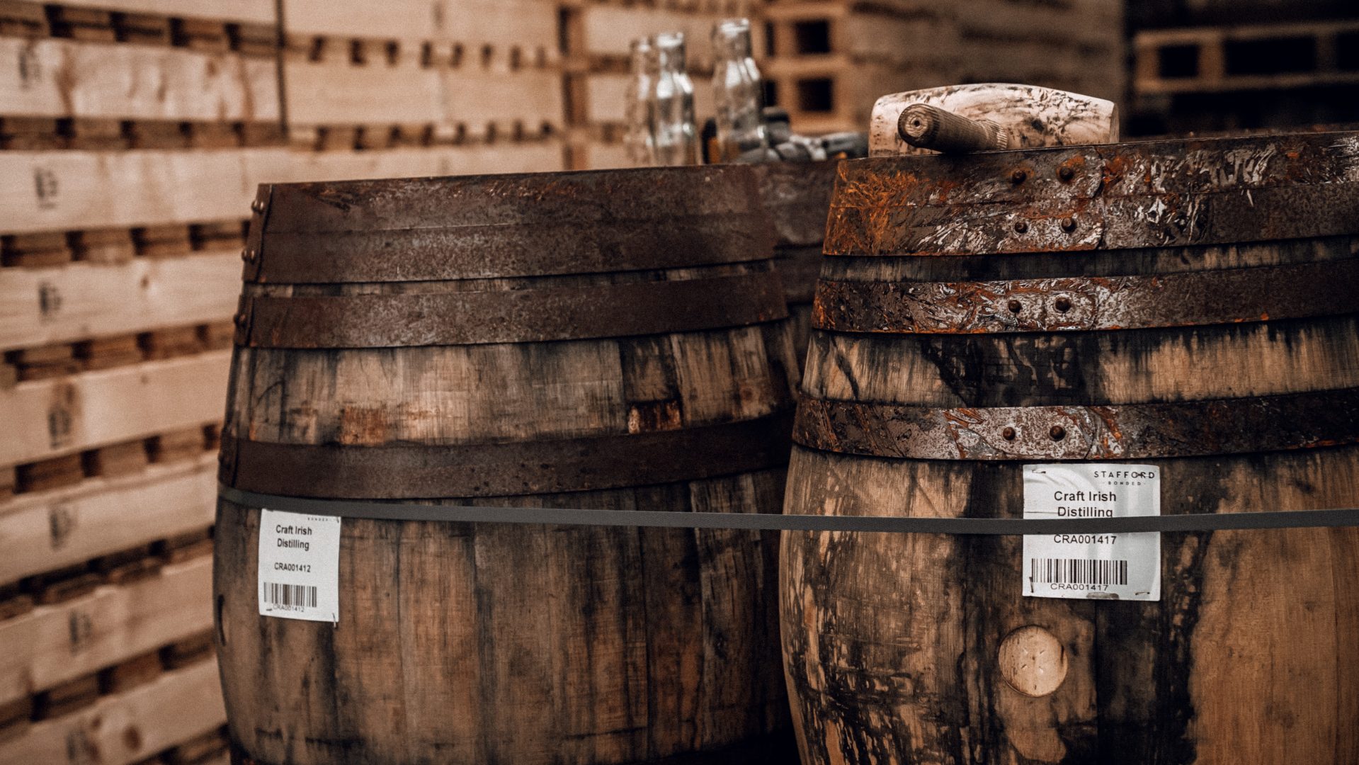how many bottles are in a whiskey barrel for investment