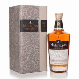 A bottle of Midleton whiskey, one of the Top 5 Irish whiskeys for investment