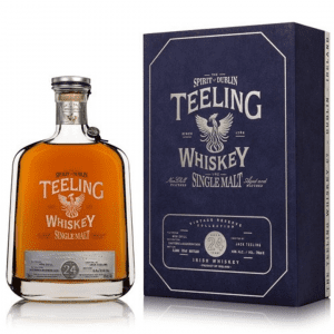 A bottle of Teeling whiskey, one of the Top 5 Irish whiskeys for investment